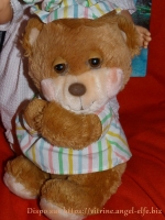 Fisher Price Teddy Bedtime oursons vintage